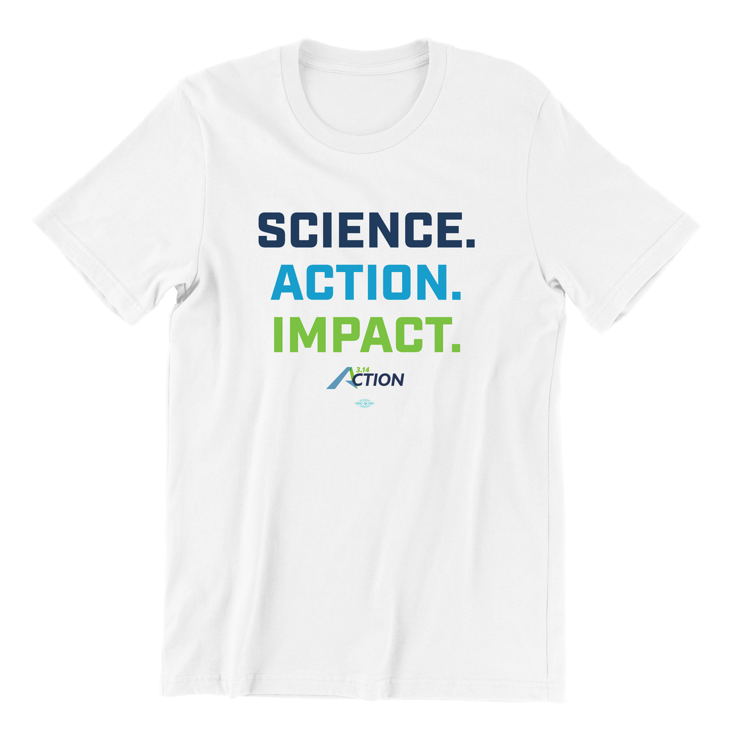 Science. Action. Impact. Short Sleeve Tee