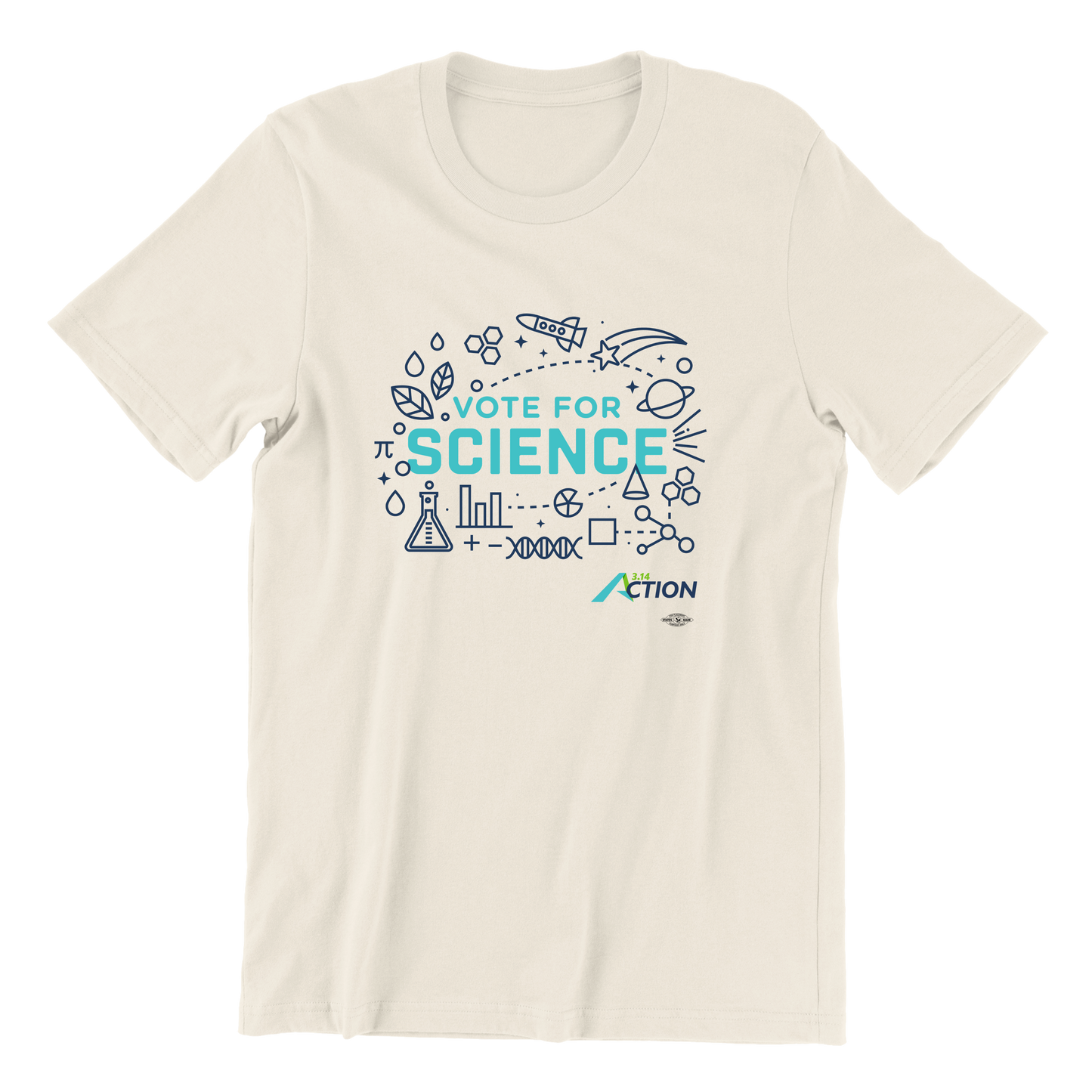Vote for Science Short Sleeve Tee