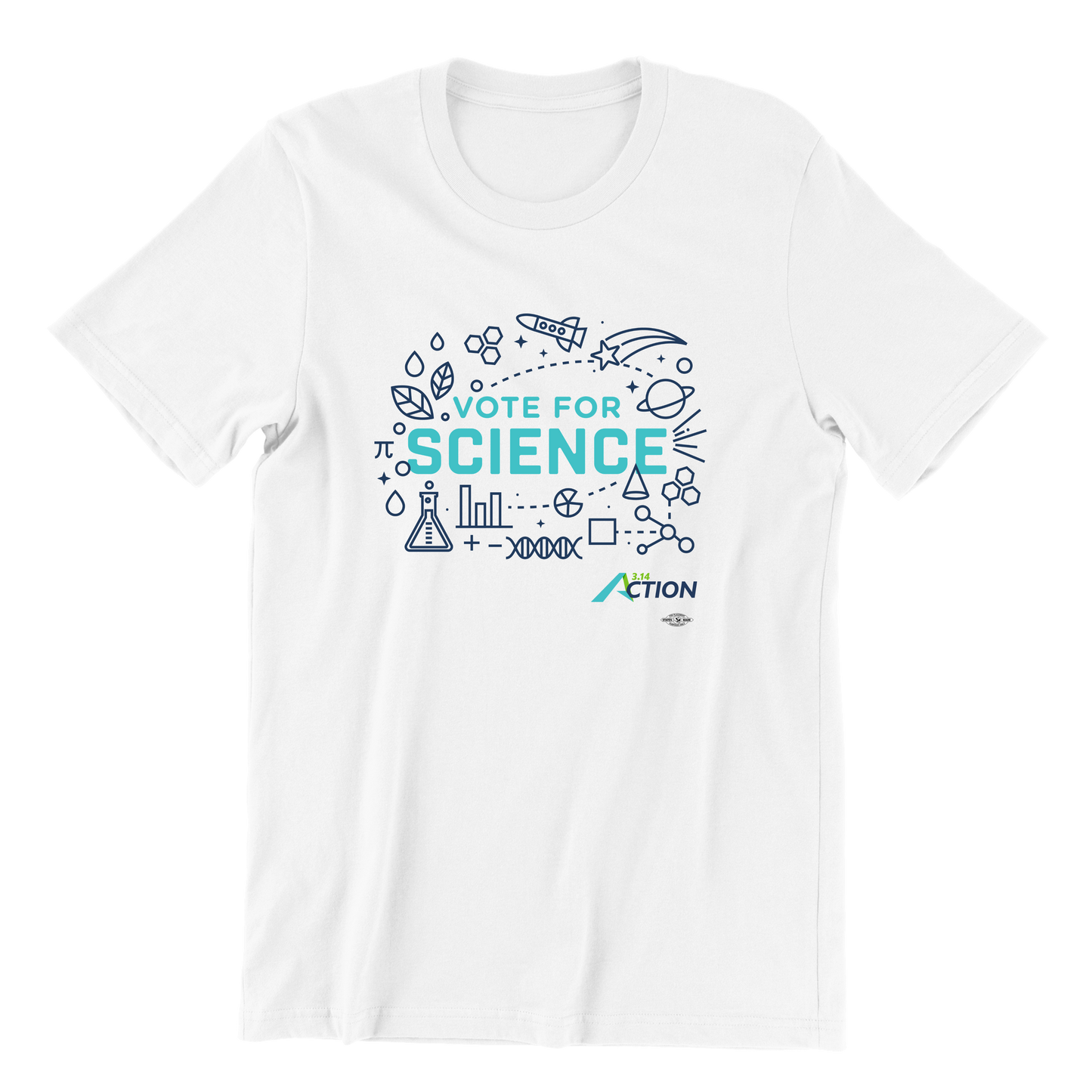Vote for Science Short Sleeve Tee